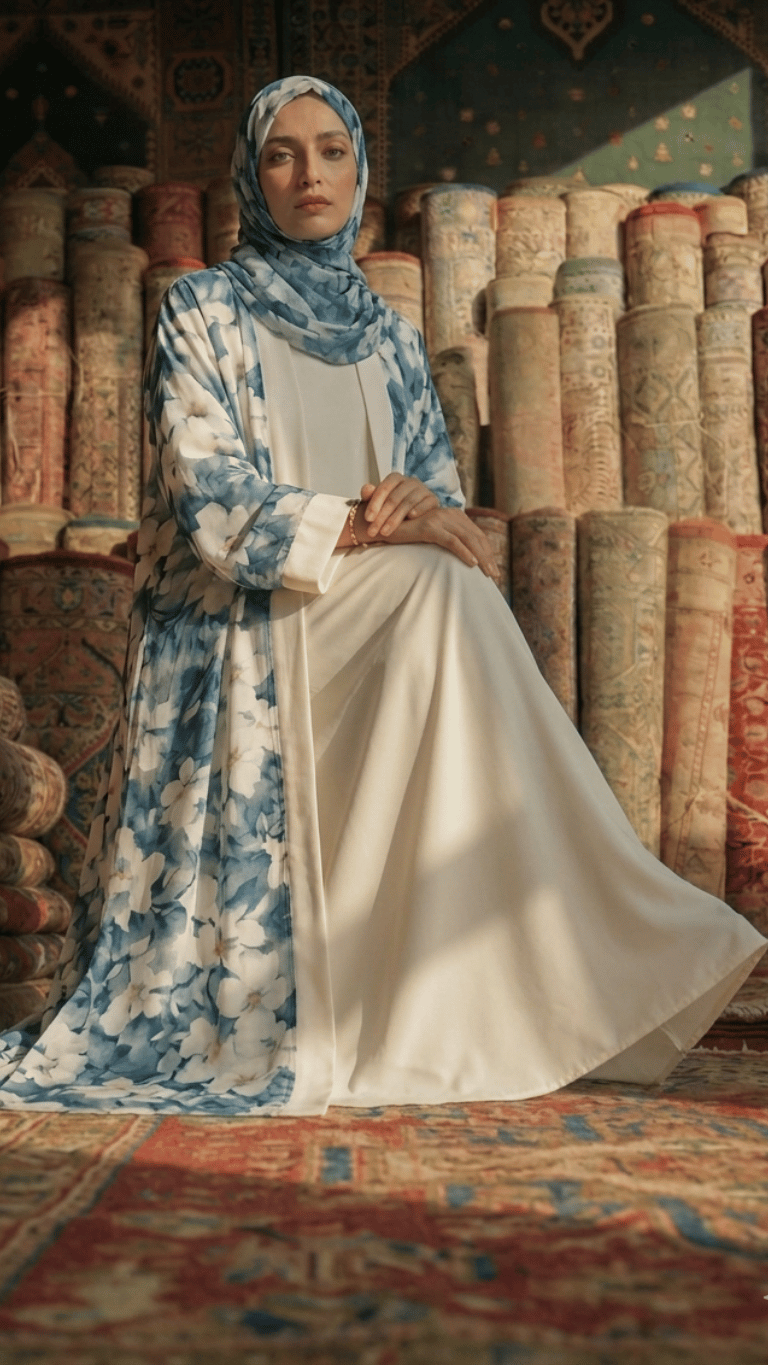 Printed abayas