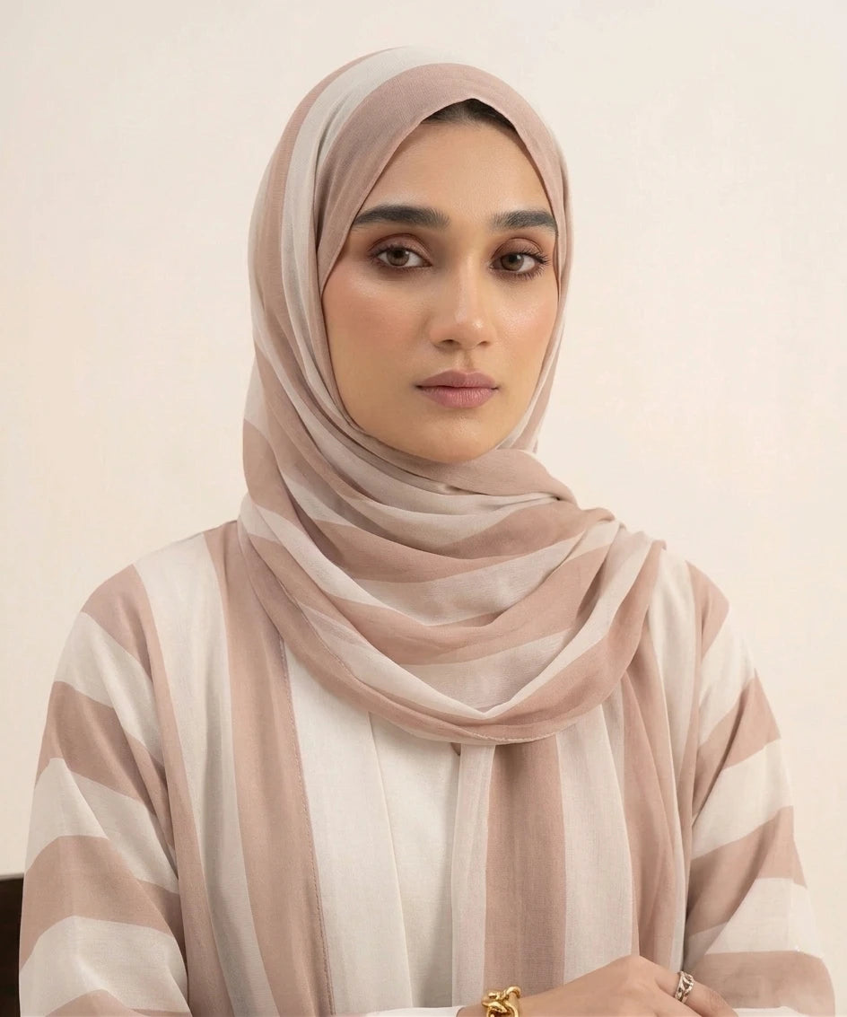 Elanor 03 peice double upper abaya .