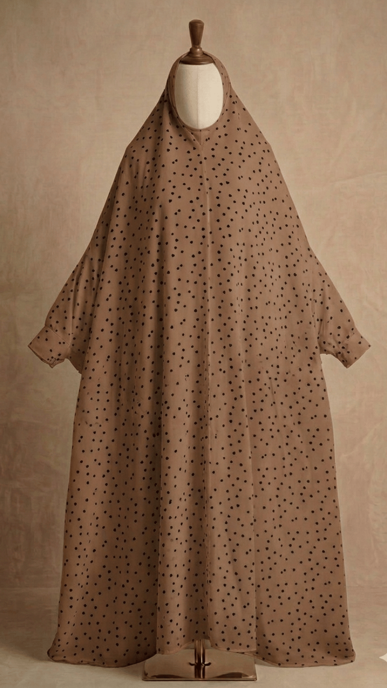 Brown namaz chadar