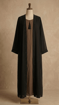 Evaa double upper abaya