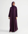 Grace open front pocket abaya