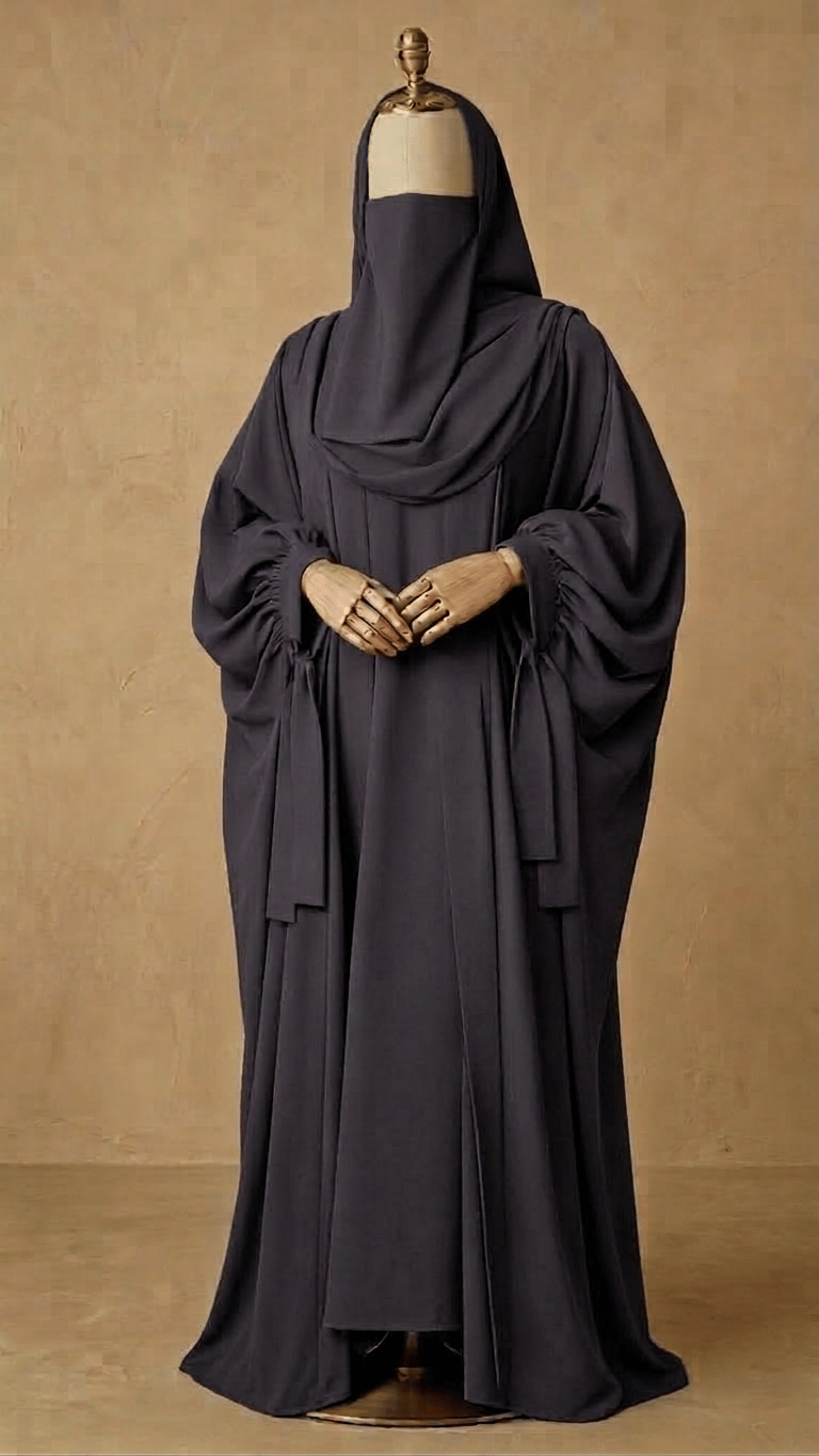 (Butterfly Wing جناح الفراشة) 04 piece kaftan abaya