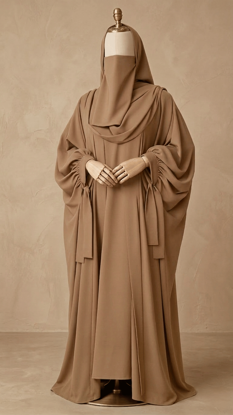 (Butterfly Wing جناح الفراشة) 04 piece kaftan abaya