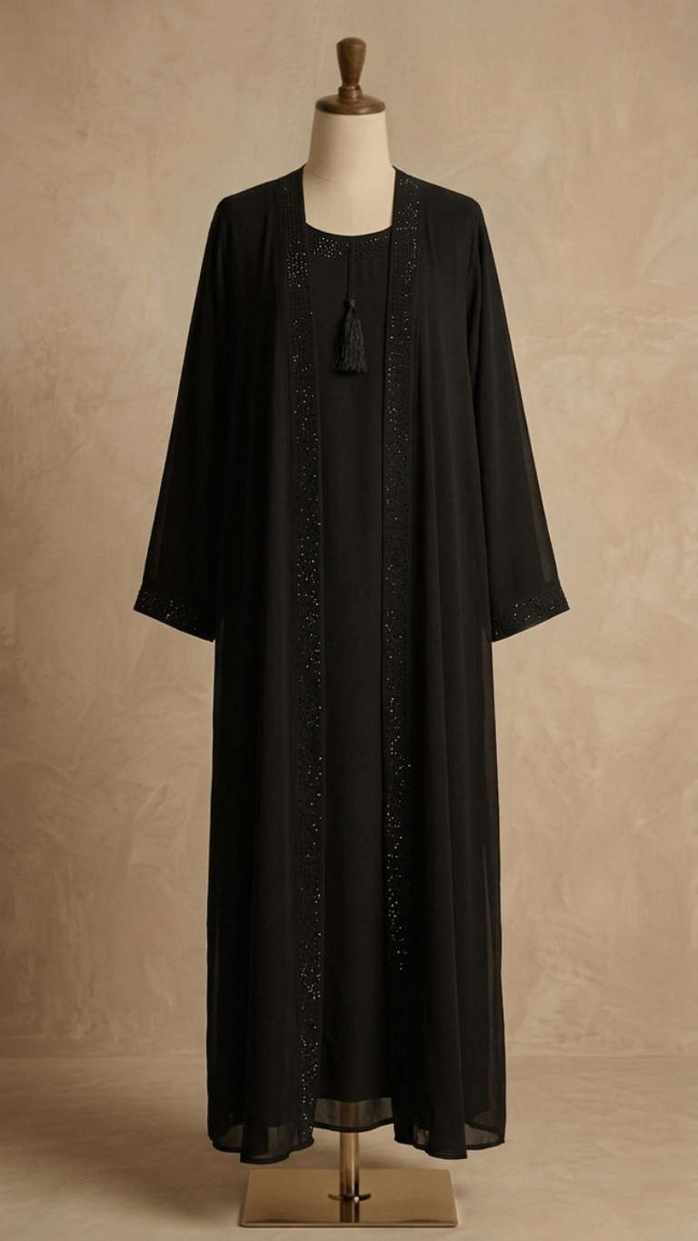 Aliha double uper abaya