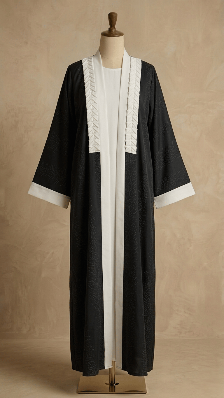 Branches غصن double upper abaya