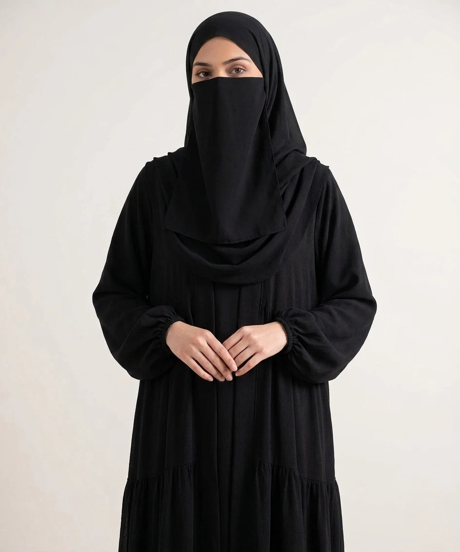 Wave Steps 04 piece abaya
