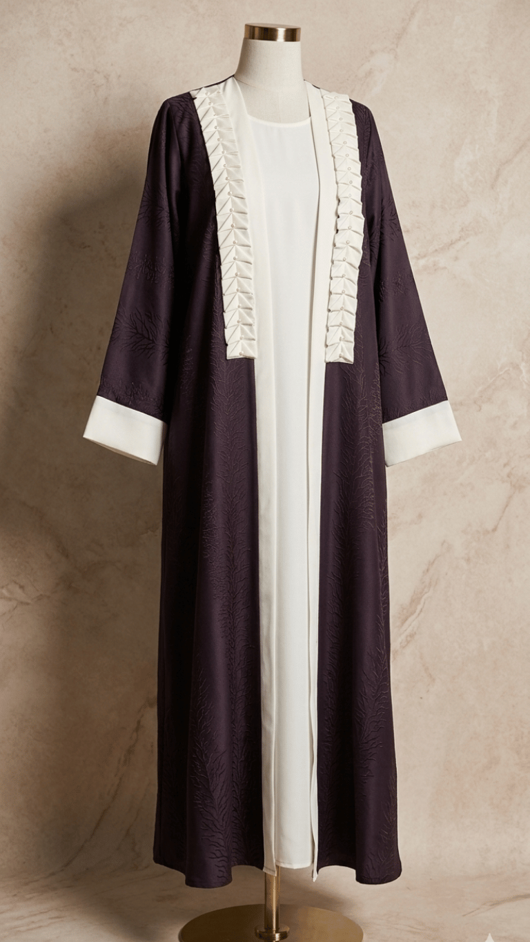 Branches غصن double upper abaya