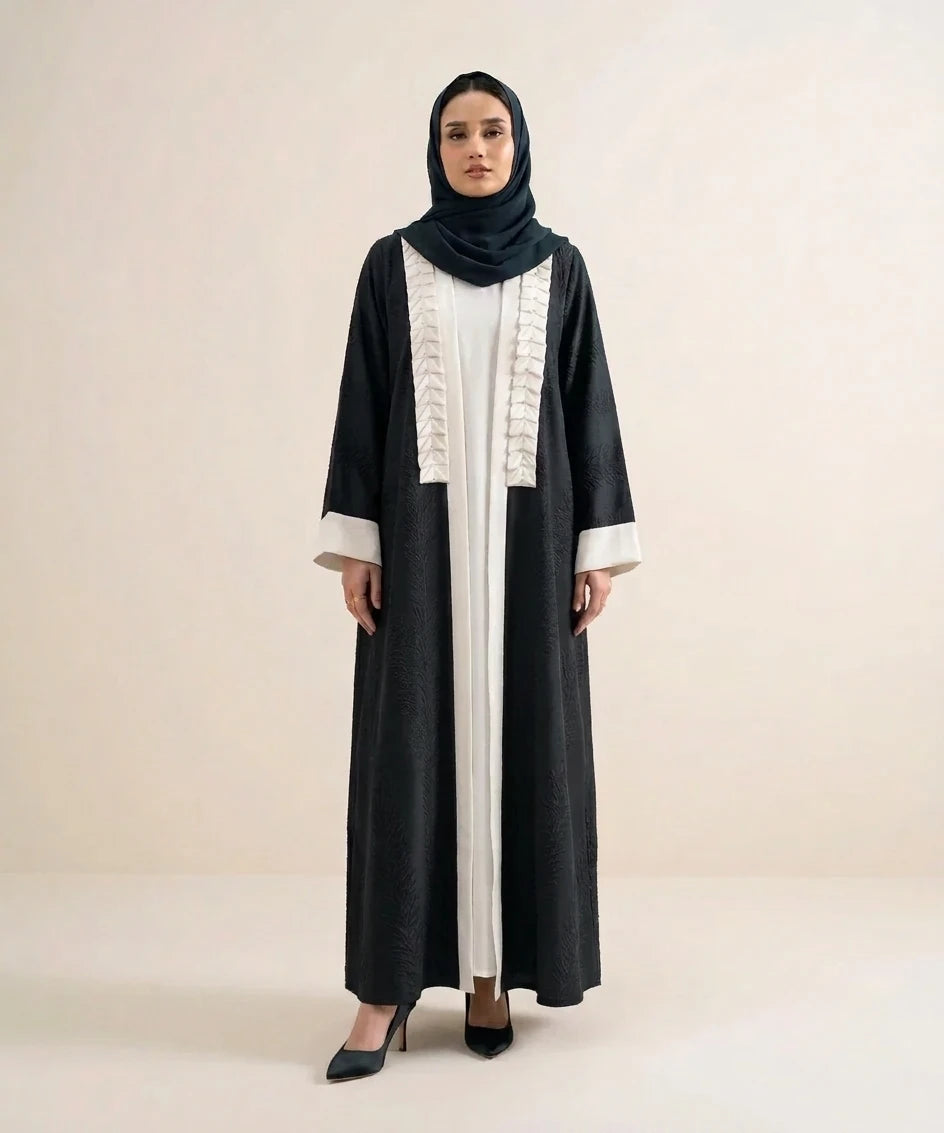 Branches double upper abaya