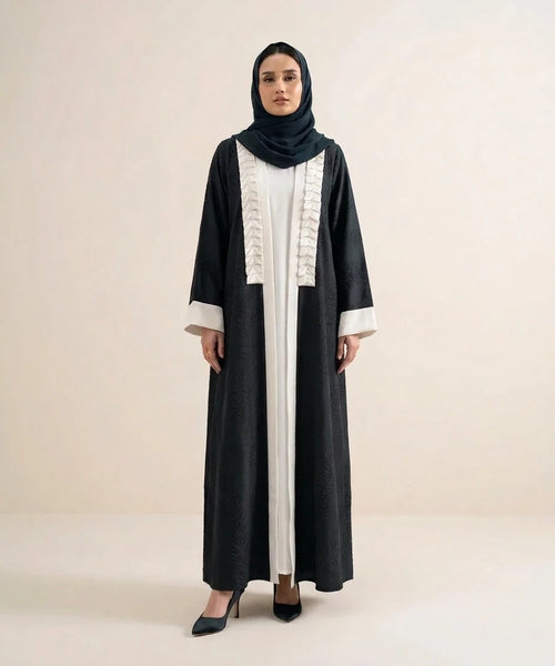 Branches double upper abaya