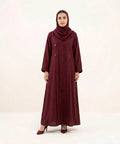 Dignity open front abaya .