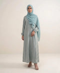 Essence printed abaya