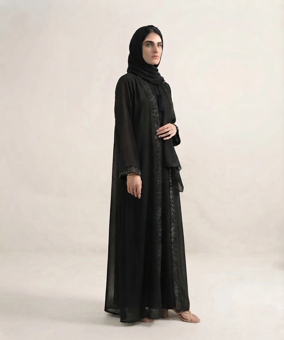 Aliha double uper abaya