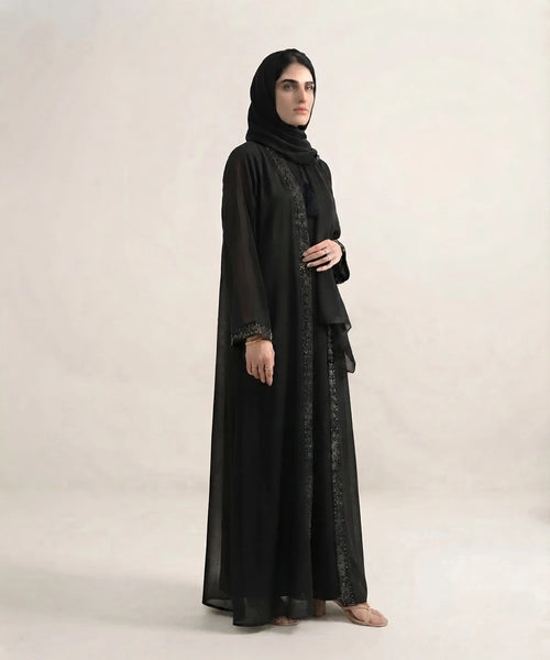Aliha double uper abaya