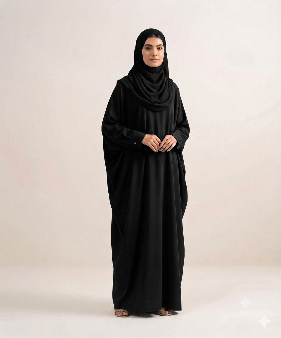 Cuf arms baggi style abaya