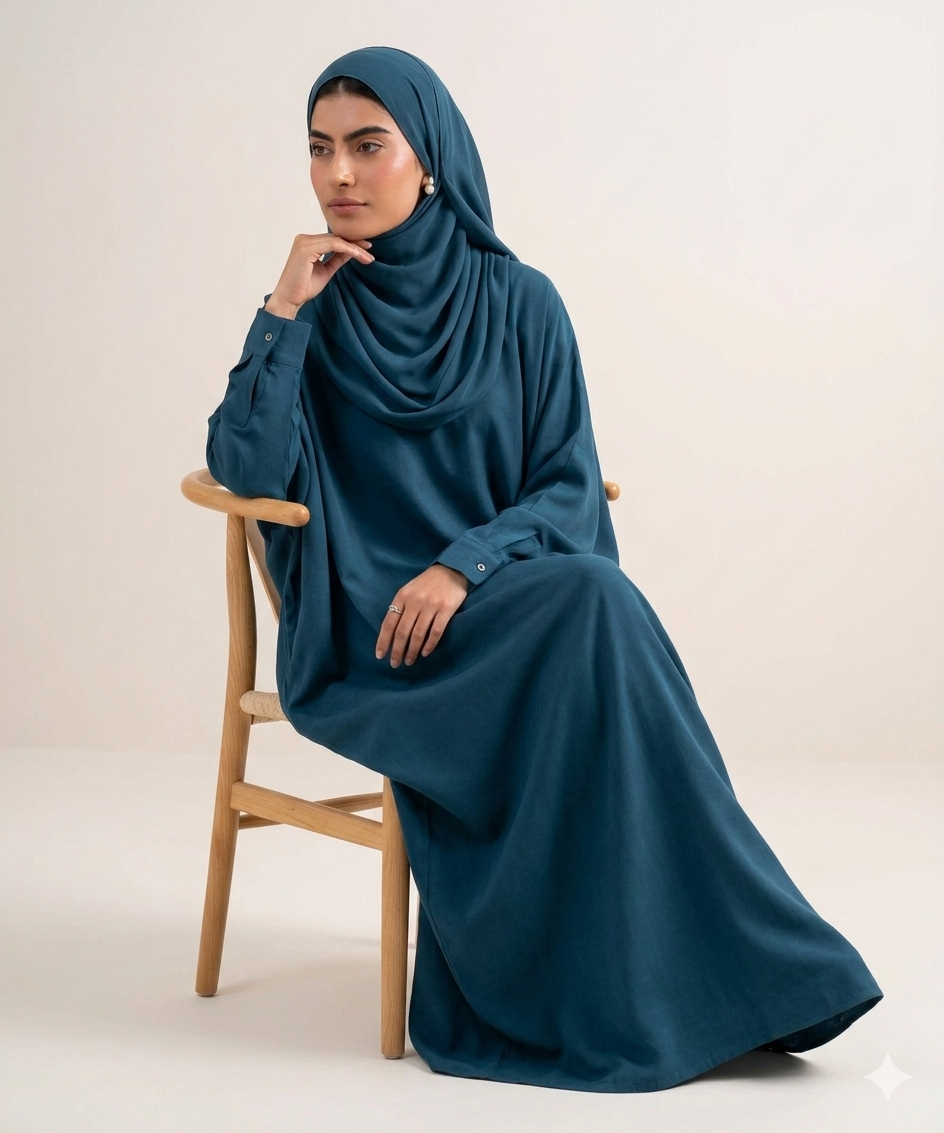 Cuf arms baggi style abaya