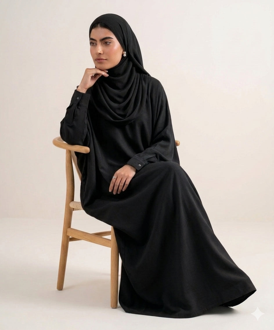 Cuf arms baggi style abaya