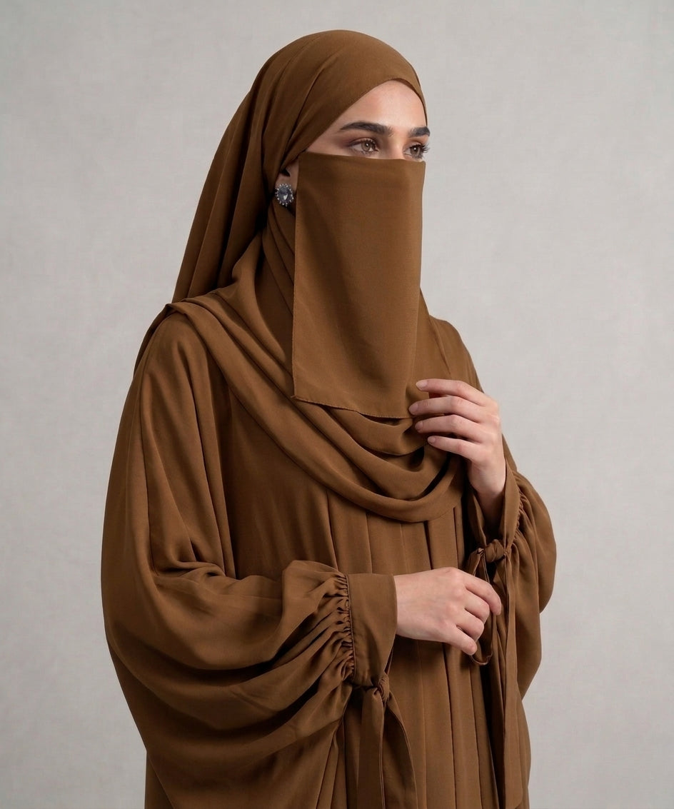 Butterfly Wing  04 piece kaftan abaya